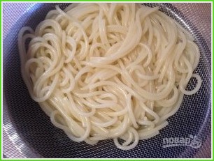 Спагетти с сыром и сливками - фото шаг 5