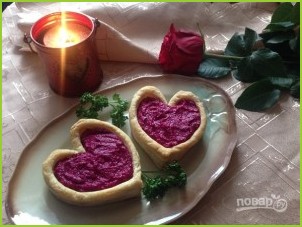 Свекольный салат ко Дню влюбленных - фото шаг 9