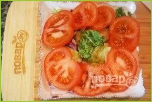 Салат из консервированного лосося - фото шаг 2