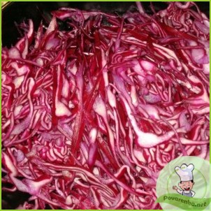 Салат из красной капусты - фото шаг 3