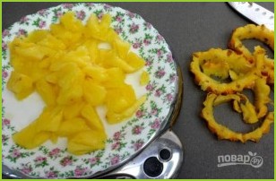 Салат из креветок и ананаса - фото шаг 2