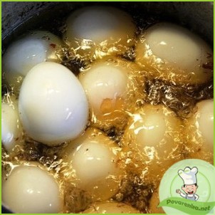 Тайский салат из яиц - фото шаг 6