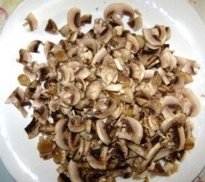 Жульен с грибами на сковороде - фото шаг 4