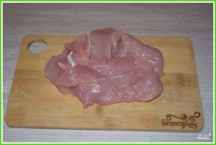 Мясо по-французски из куриного филе - фото шаг 1