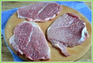 Мясо по-французски со свининой - фото шаг 4