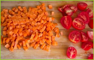Салат с морковью - фото шаг 2