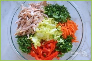 Куриный салат по-вьетнамски - фото шаг 2