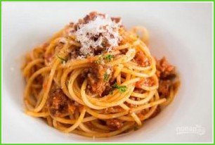 Спагетти с мясным соусом - фото шаг 4