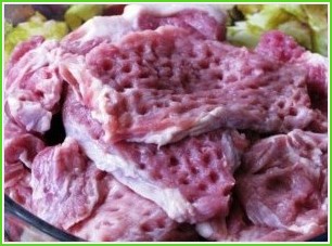 Мясо по-французски с баклажанами - фото шаг 4