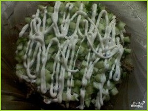 Салат из перловки - фото шаг 4