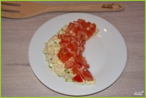 Салат в виде арбуза - фото шаг 5