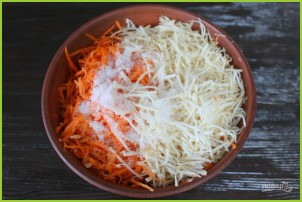 Сельдерей с морковью по-корейски - фото шаг 5