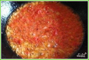 Спагетти с грибами в сметанном соусе - фото шаг 2