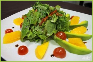 Салат с авокадо и апельсинами - фото шаг 7