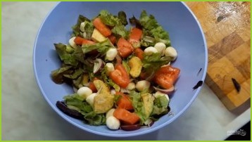 Салат с авокадо (летний, легкий) - фото шаг 2