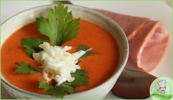 Суп-пюре из томатов - фото шаг 1