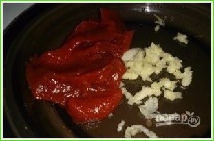 Куриный шашлык в томатном соусе - фото шаг 2