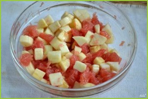 Салат с грейпфрутом - фото шаг 5