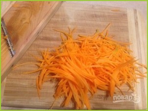 Салат с кальмарами и корейской морковью - фото шаг 1