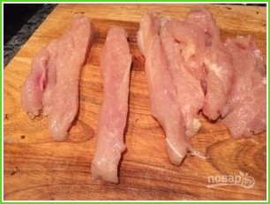 Шашлык из курицы (маринад на кефире) - фото шаг 1