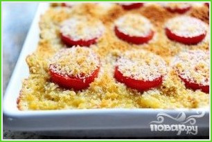 Паста с помидорами, сыром и панировочными сухарями - фото шаг 7
