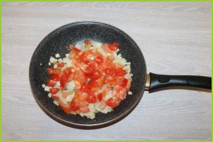 Салат с баклажанами и фасолью - фото шаг 8