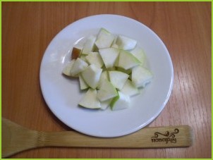 Салат с грушами и яблоками - фото шаг 5