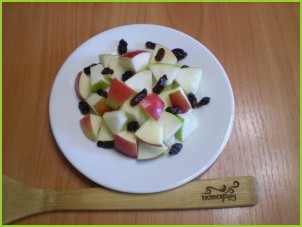 Салат с грушами и яблоками - фото шаг 7