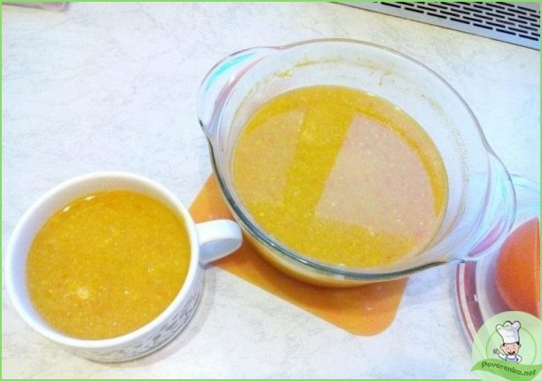 Суп-пюре кукурузный - фото шаг 1