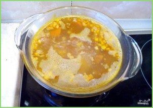 Суп-пюре кукурузный - фото шаг 6