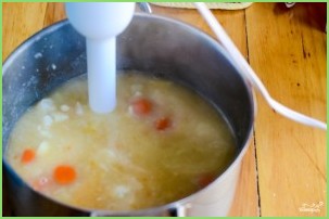 Суп-пюре овощной со сливками - фото шаг 6
