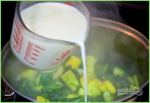 Суп-пюре со шпинатом - фото шаг 6