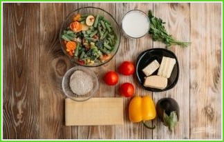 Рецепт лазаньи с овощами - фото шаг 1