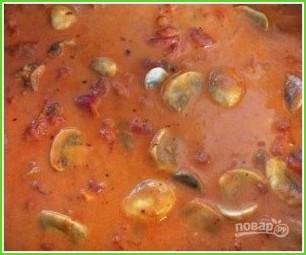 Ригатони с томатным соусом - фото шаг 4