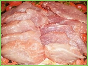 Свинина (отбивная, жаренная на сковороде в кляре) - фото шаг 2