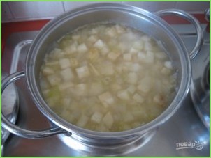 Овощной крем-суп с сухариками - фото шаг 5