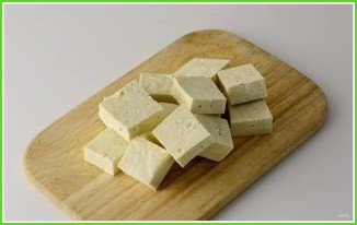 Шашлык из тофу с соусом из кинзы - фото шаг 2