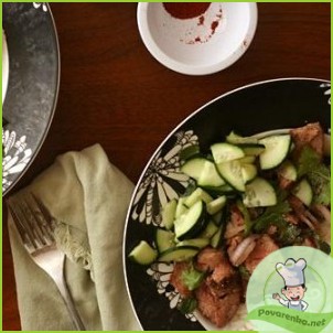 Тайский салат из говядины - фото шаг 3