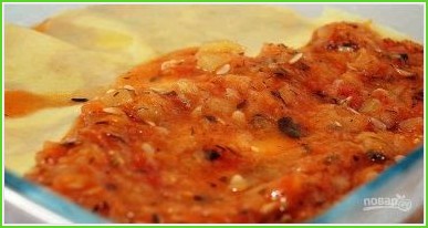 Вегетарианская лазанья (с кабачком и помидором) - фото шаг 5