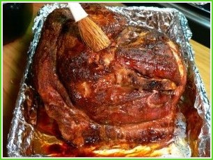 Запеченное мясо в духовке - фото шаг 10