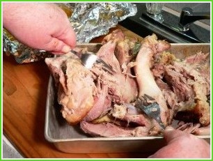Запеченное мясо в духовке - фото шаг 13