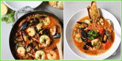 Жаркое с рыбой и морепродуктами в томатном соусе - фото шаг 4