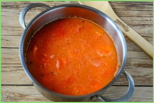 Томатный крем-суп с хрустящим рисом - фото шаг 6