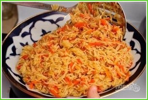 Вкусный плов из баранины - фото шаг 11