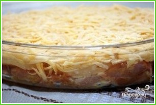 Куриные отбивные с ананасом и сыром в духовке - фото шаг 4