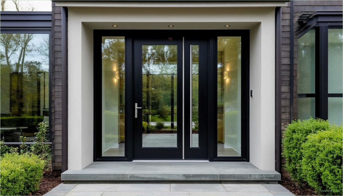 Нюансы выбора входных алюминиевых дверей